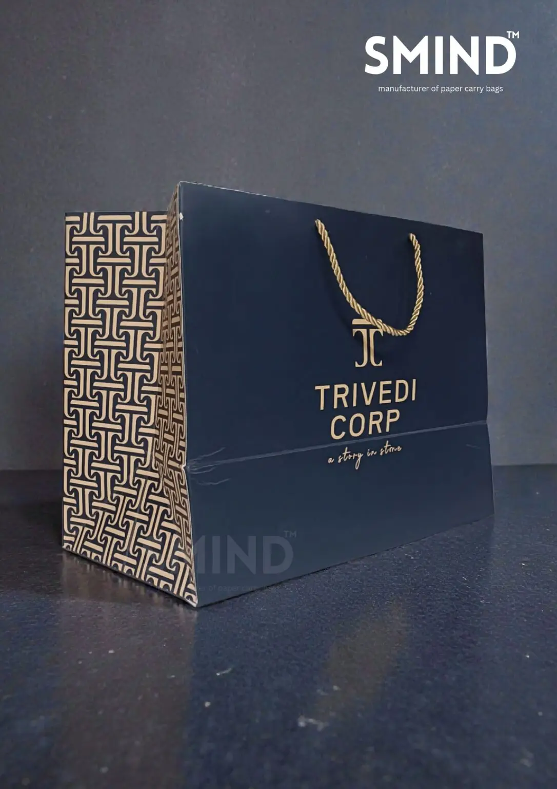 Multicolour Printed Carry Bag By Smind Packaging Gujarat