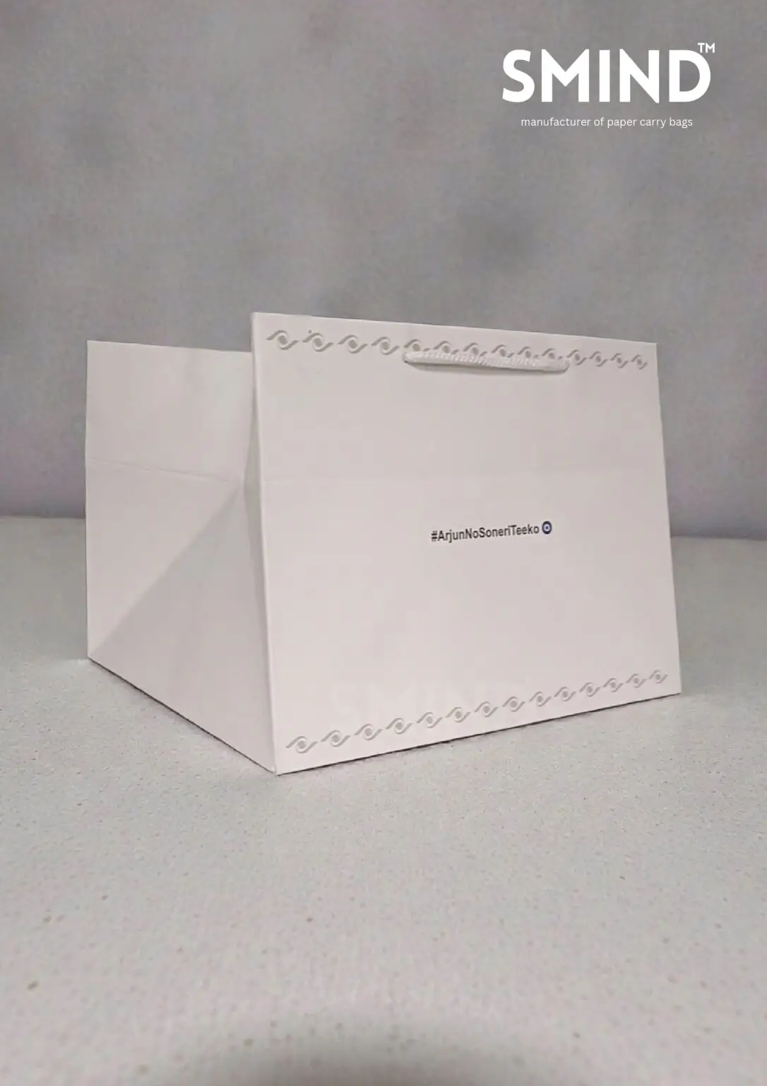 Shoes Brand Paper Carry Bag By Smind Packaging Gujarat